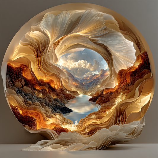 Unendlicher Raumkokon