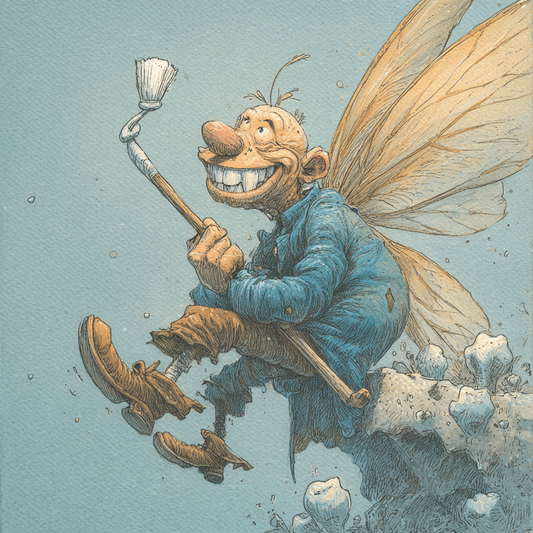 Tandfe – Krystalsving